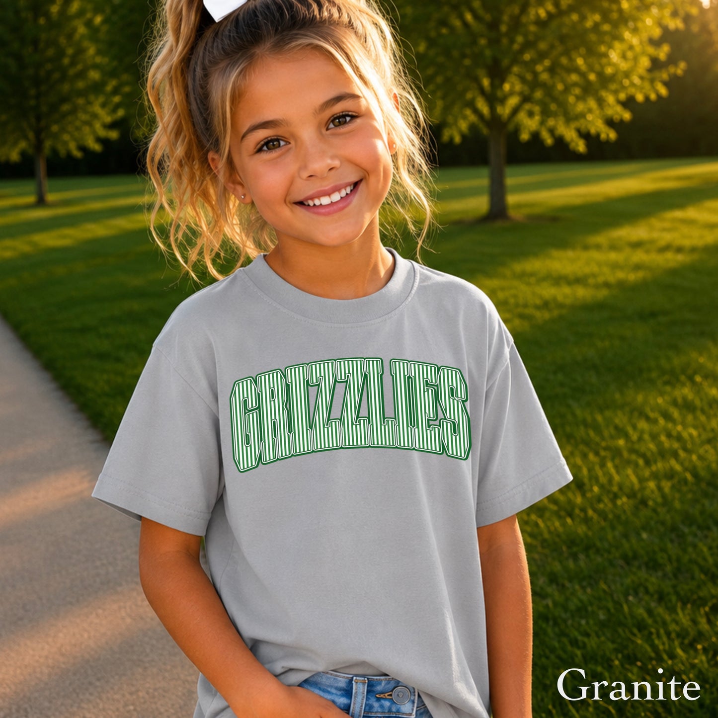 Grizzlies Youth Comfort Color T-Shirt