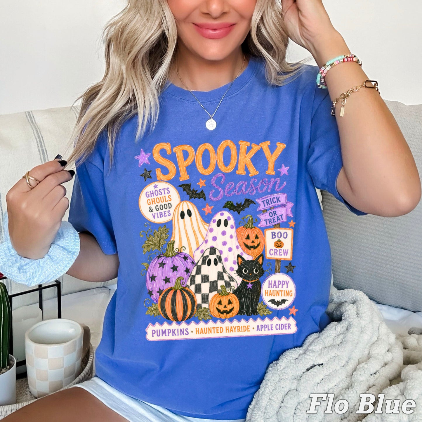Spooky Season Comfort Color Graphic Tee