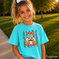 Preppy Nutcracker Christmas Youth Comfort Color T-Shirt
