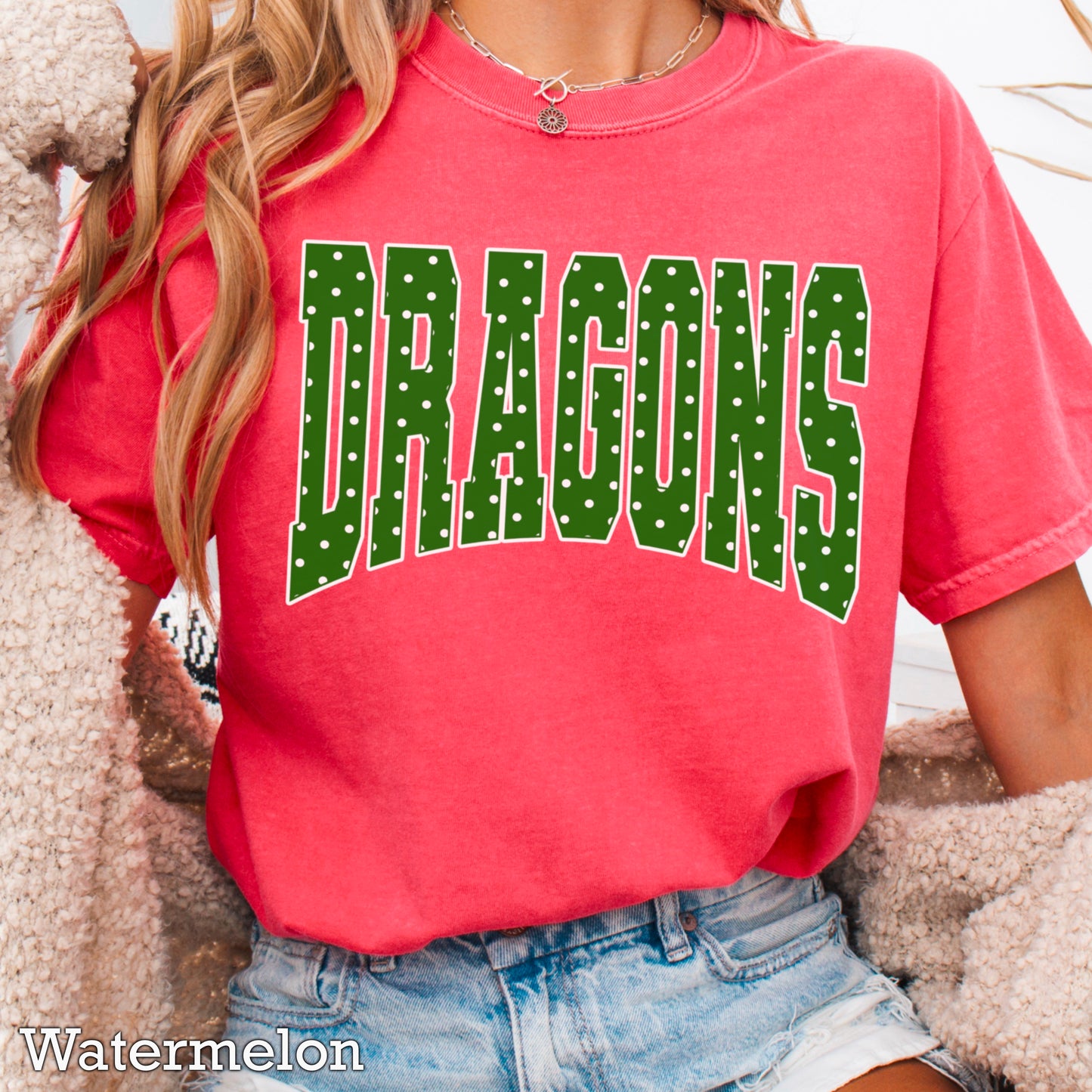 Dragons Comfort Color Graphic Tee