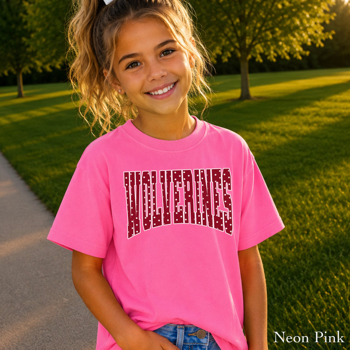 Wolverines Youth Comfort Color T-Shirt