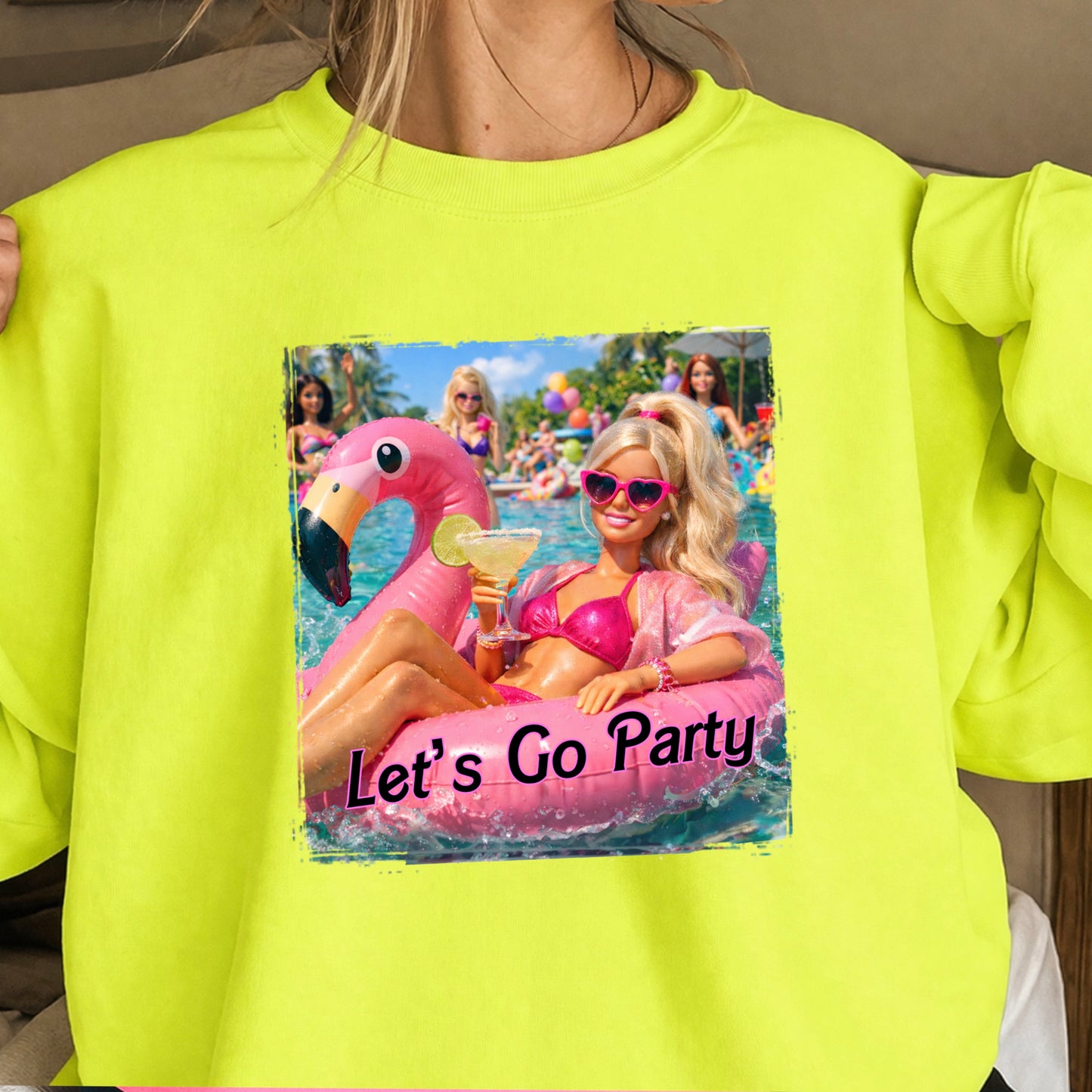 Let’s Go Party Crewneck Sweatshirt