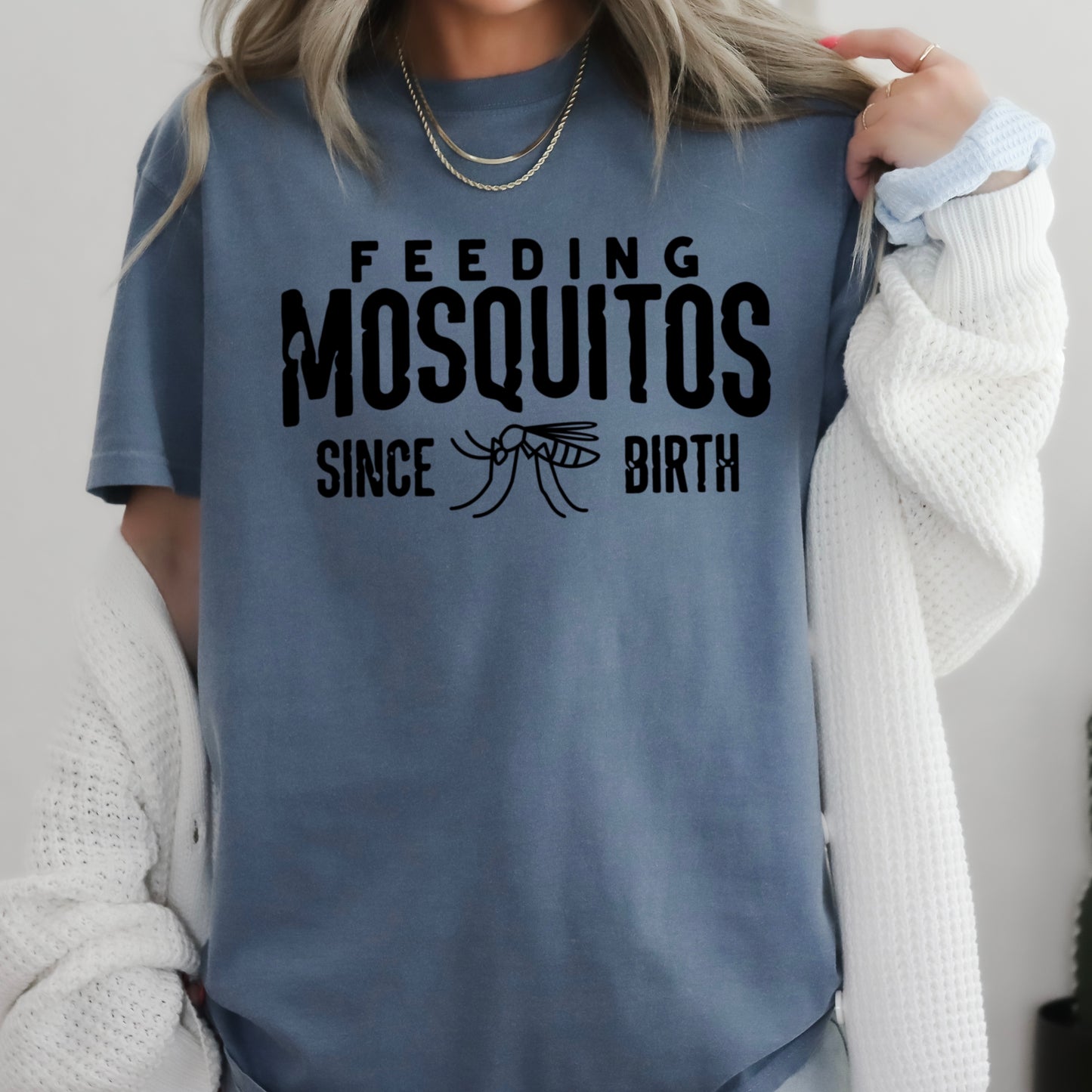 Feeding Mosquitoes Comfort Color Graphic Tee