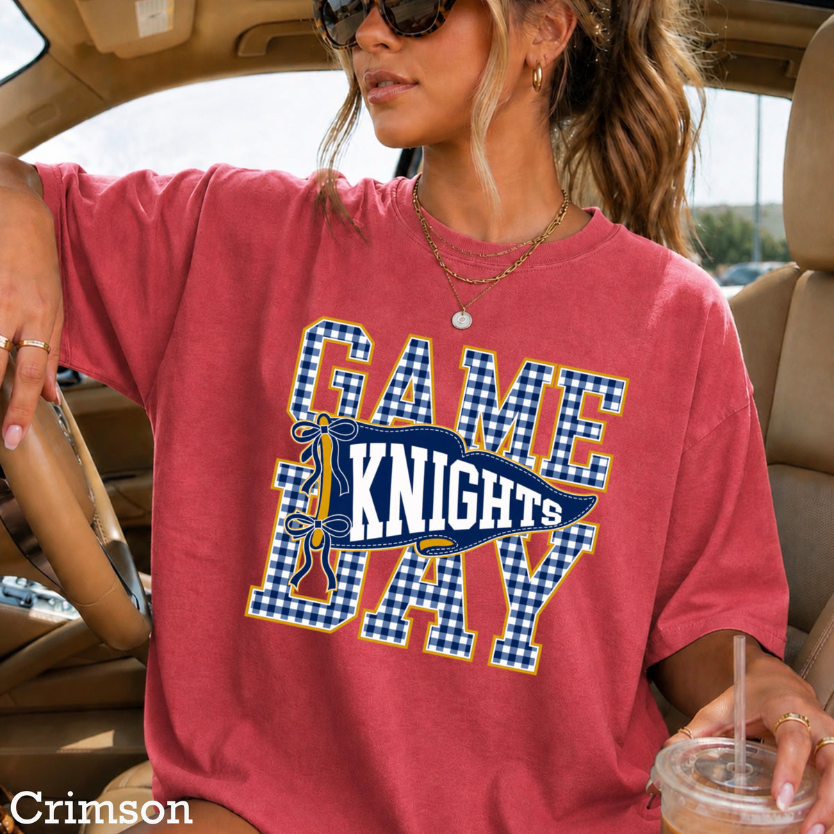 Knights Comfort Color Graphic Tee
