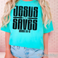 Jesus Saves Comfort Color Graphic Tee