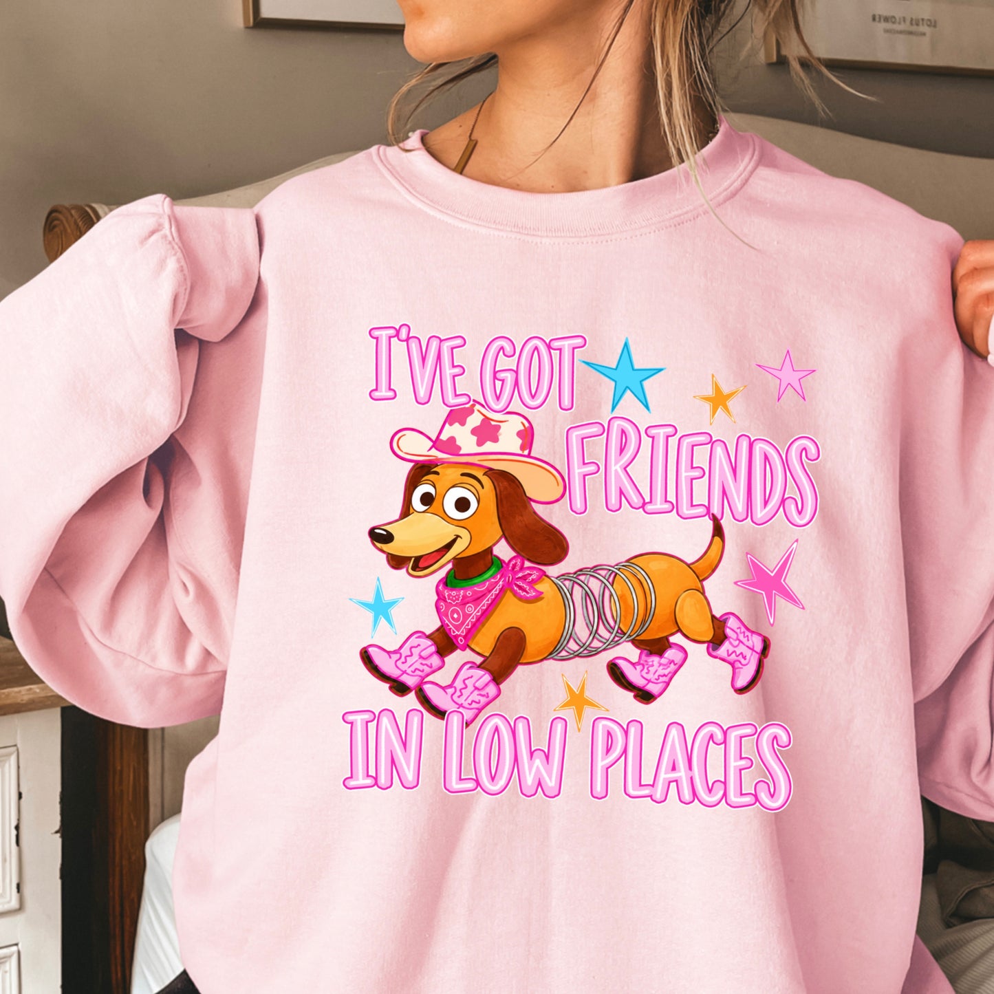 I’ve Got Friends In Low Places Toy Crewneck Sweatshirt