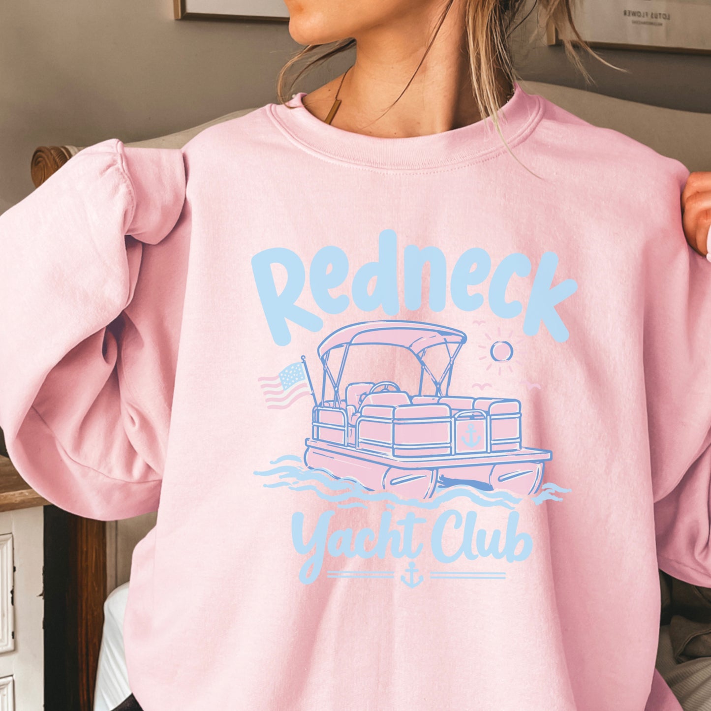 Redneck Yacht Club Crewneck Sweatshirt