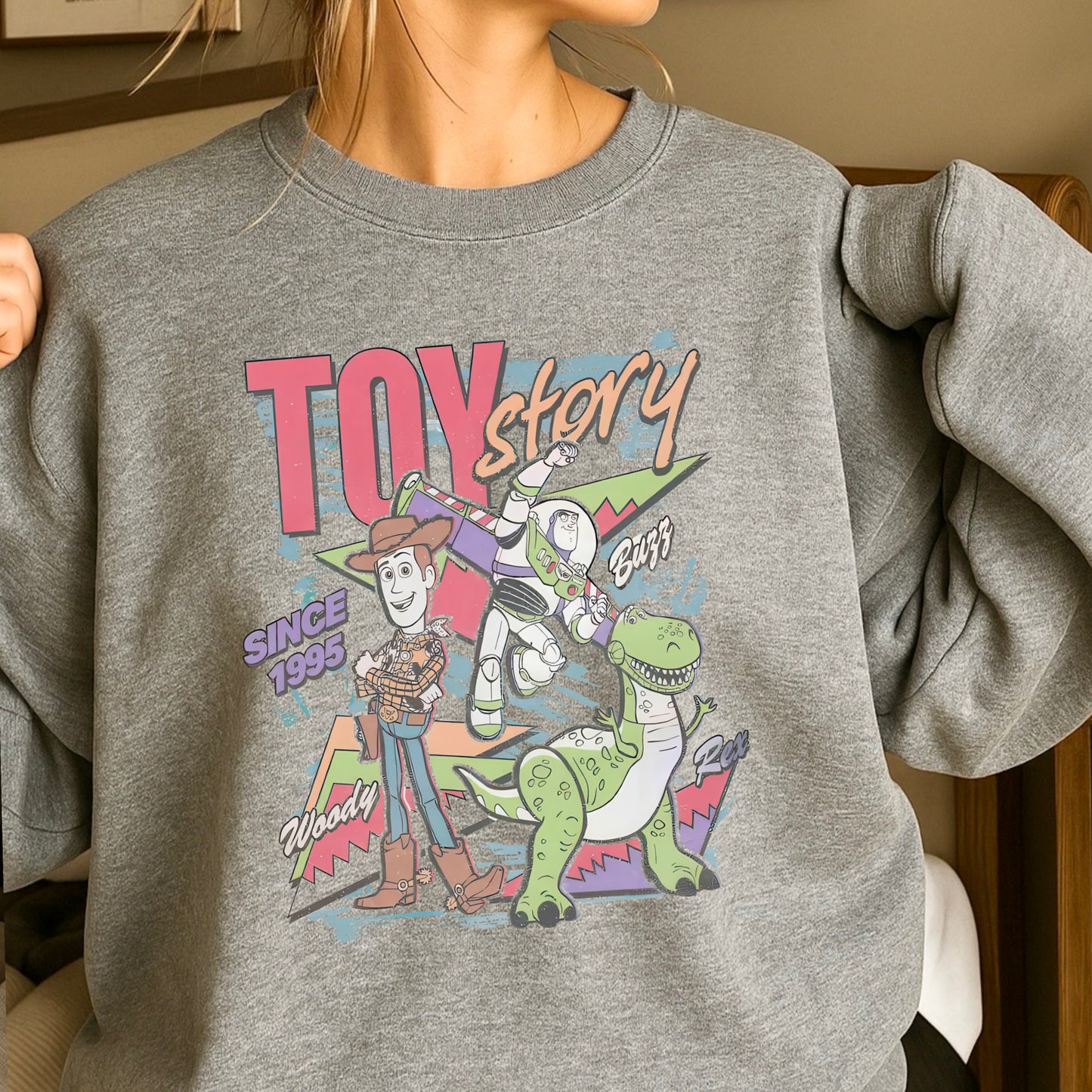 Retro 1995 Toy Version Crewneck Sweatshirt