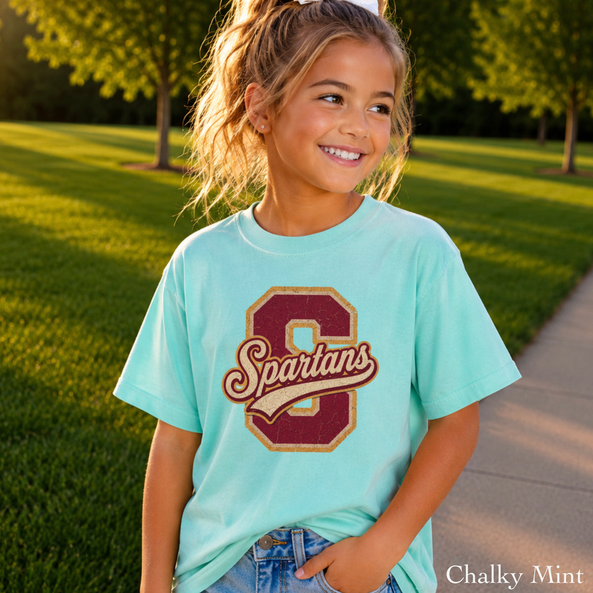 Spartans Youth Comfort Color T-Shirt