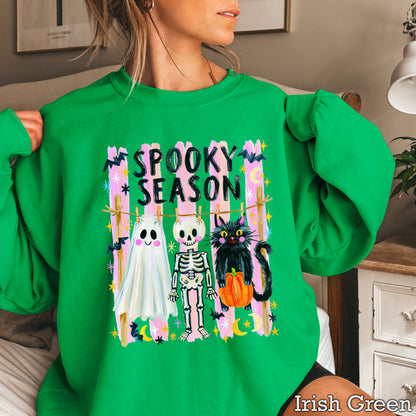 Spooky Season Halloween Crewneck Sweatshirt