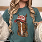 Howdy Horse Comfort Color Graphic Tee