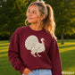 Turkey Thanksgiving Youth Crewneck Sweatshirt