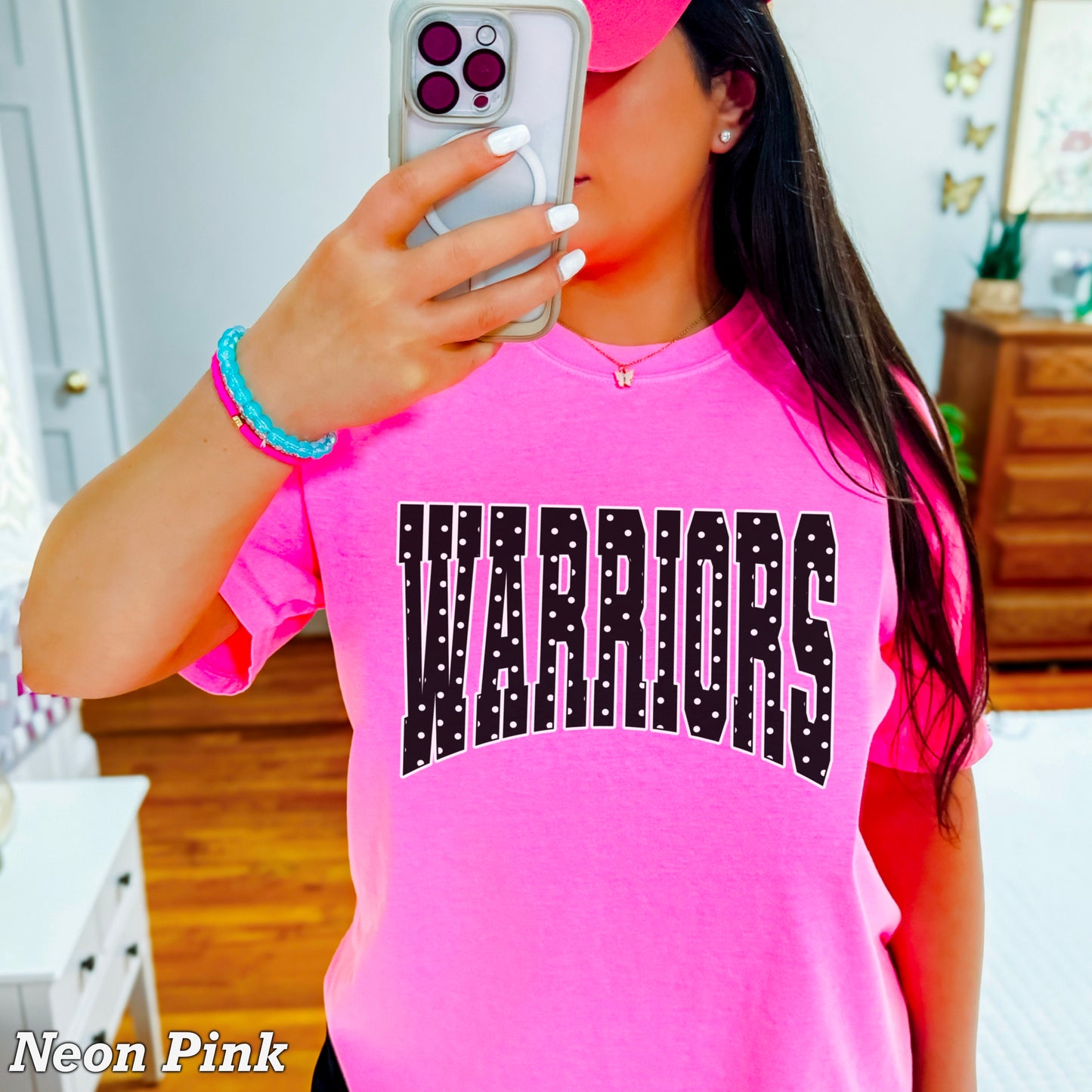 Warriors Comfort Color Graphic Tee
