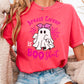 Breast Cancer Is Boo-Sheet Comfort Color Graphic Tee