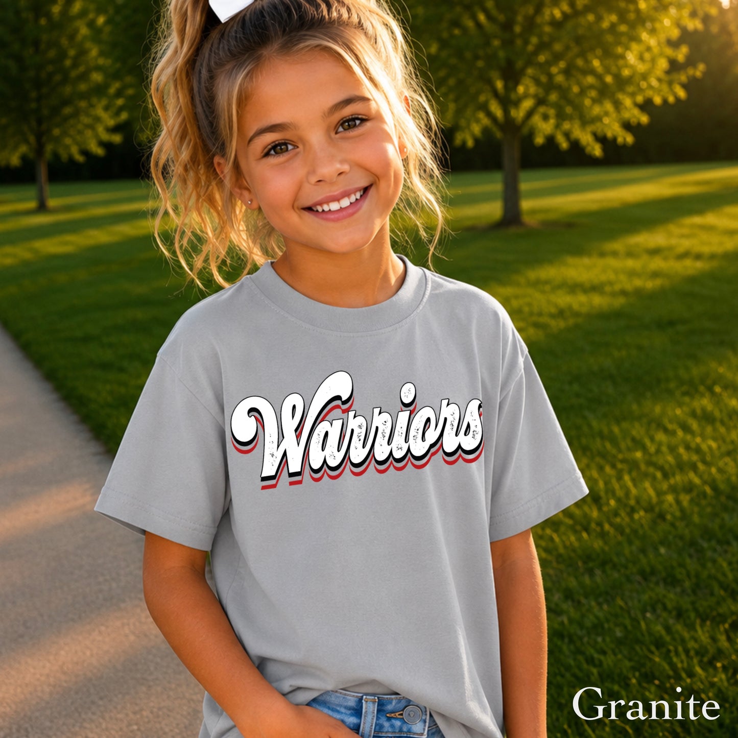 Warriors Youth Comfort Color T-Shirt