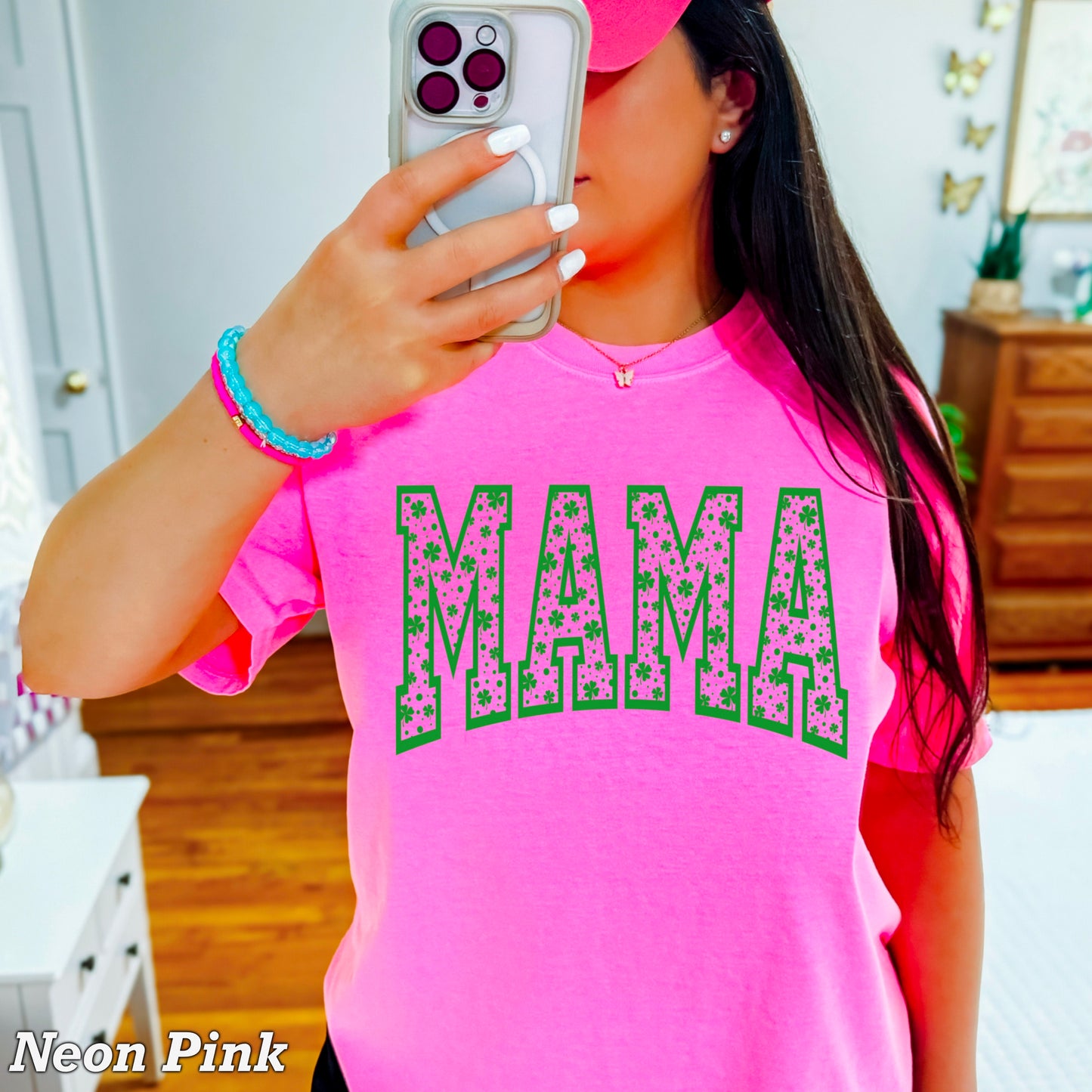 Mama St. Patrick’s Day Comfort Color Graphic Tee