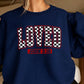 Loved John 3:16 Valentine’s Day Crewneck Sweatshirt