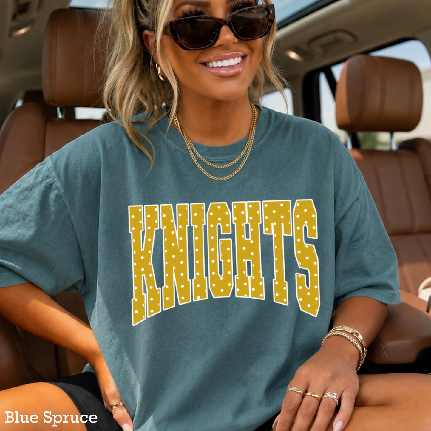 Knights Comfort Color Graphic Tee