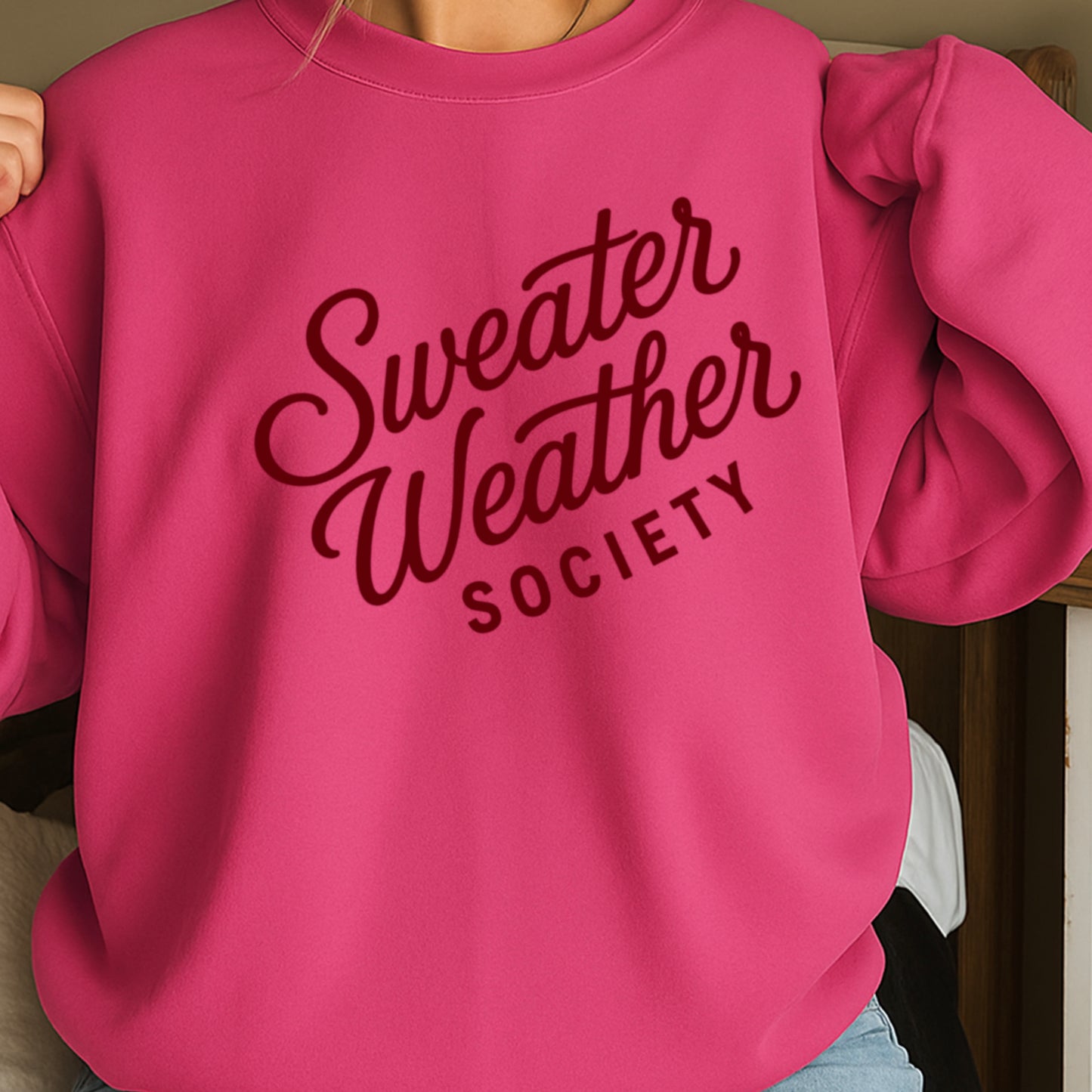Sweater Weather Society Crewneck Sweatshirt
