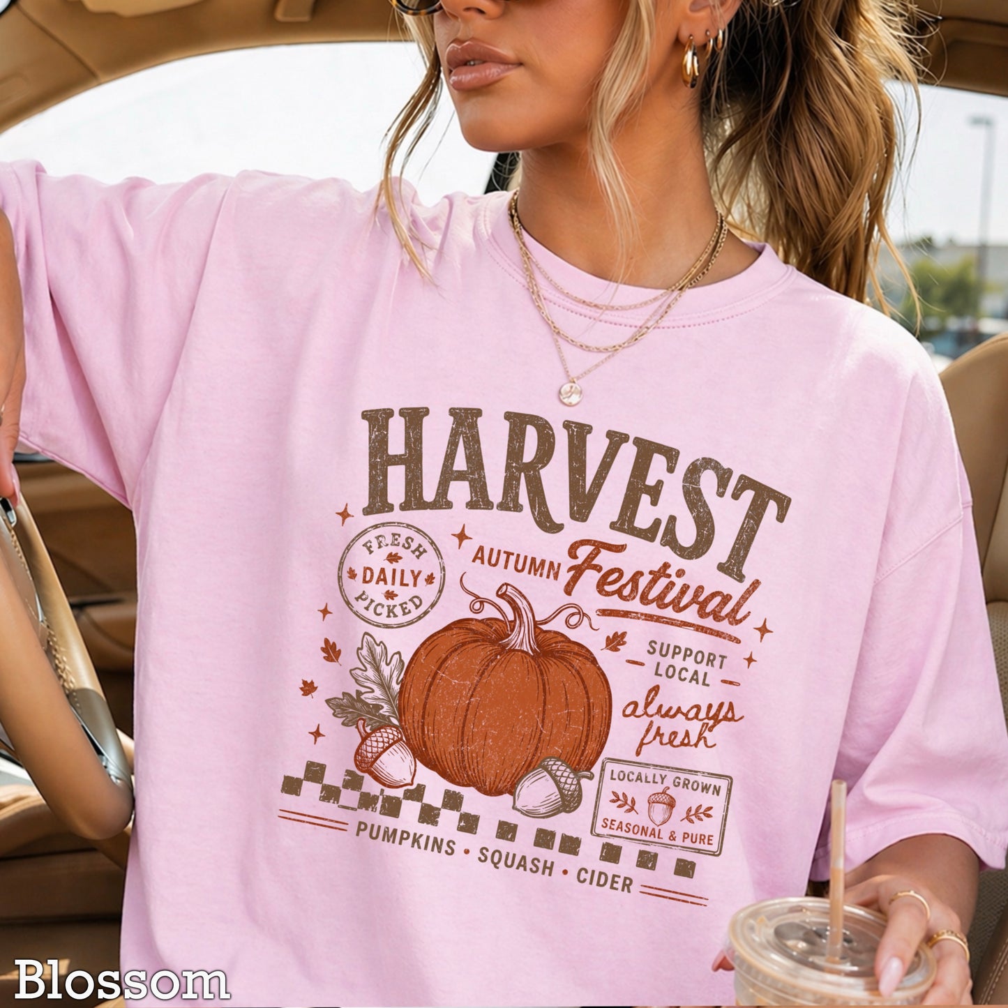 Harvest Festival Comfort Color Graphic Tee