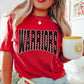 Warriors Comfort Color Graphic Tee