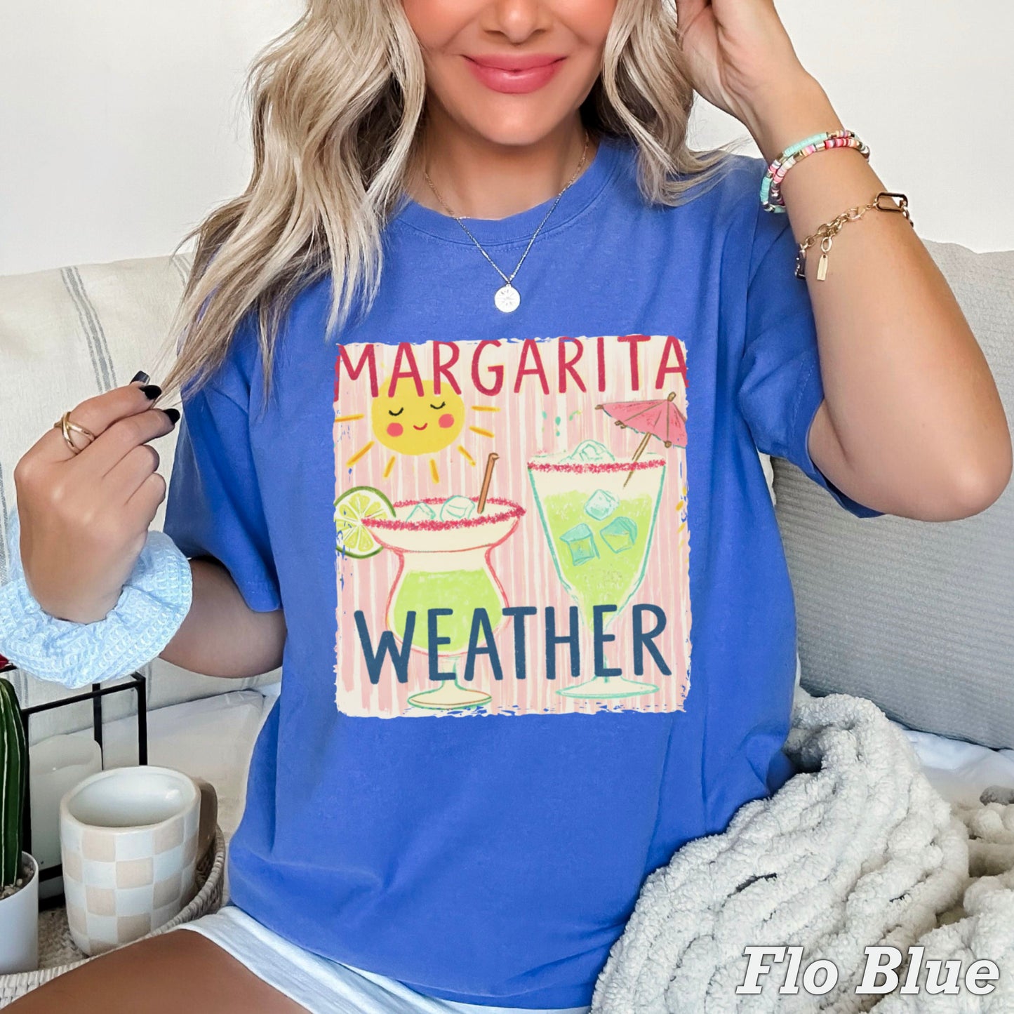 Margarita Weather Comfort Color Graphic Tee