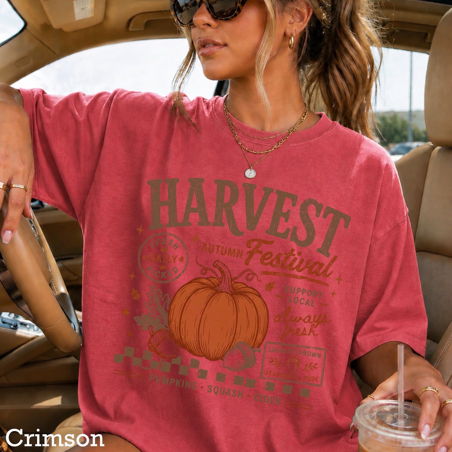 Harvest Festival Comfort Color Graphic Tee