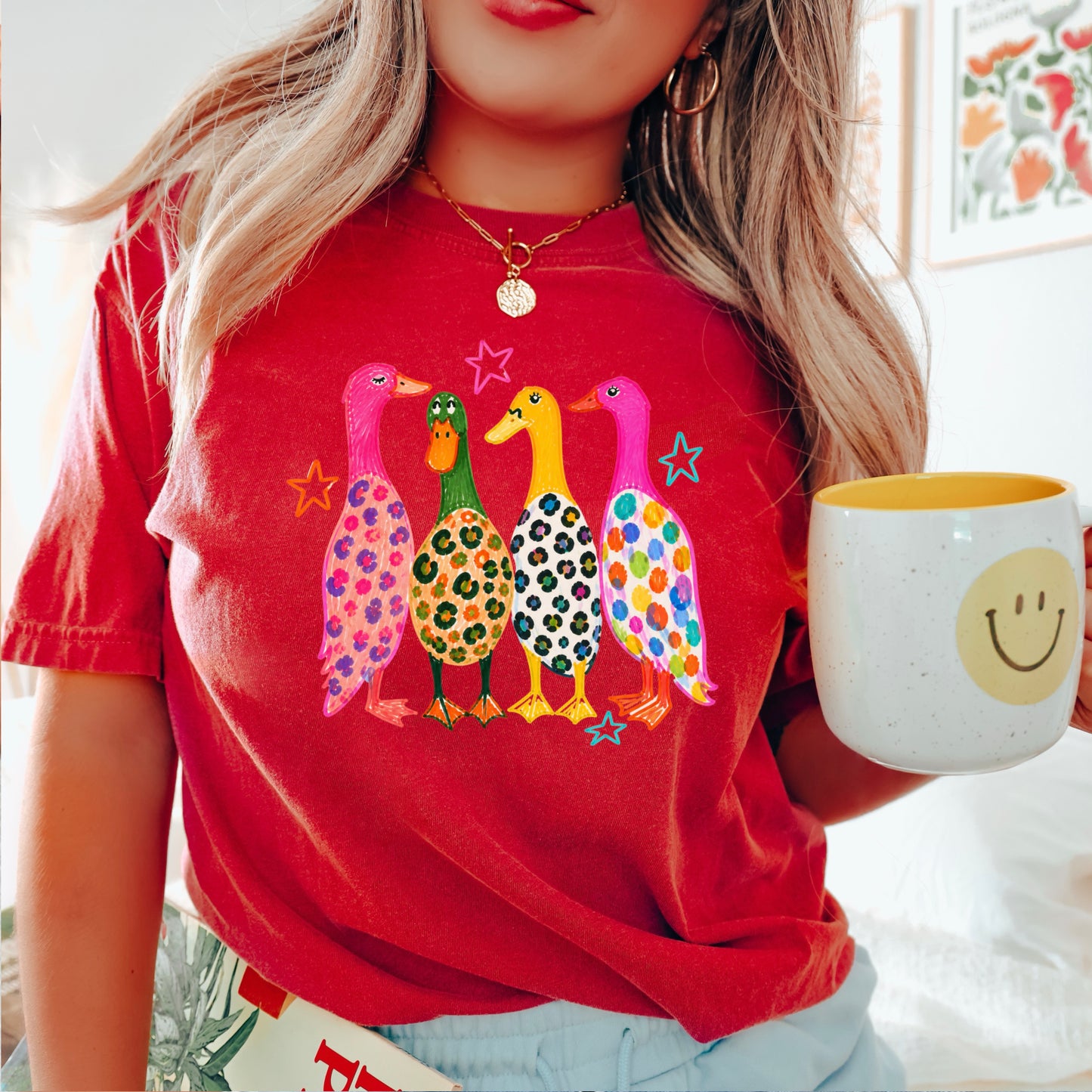 Mallard Ducks Comfort Color Graphic Tee