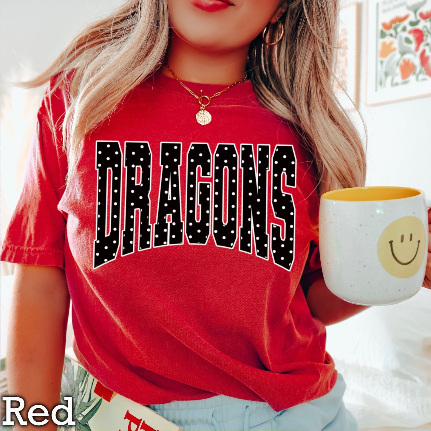 Dragons Comfort Color Graphic Tee