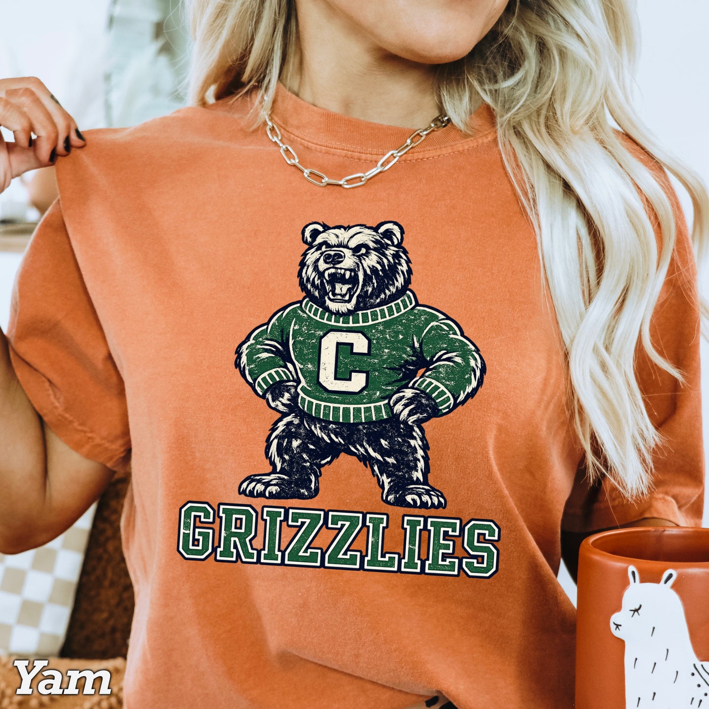 Grizzlies Comfort Color Graphic Tee