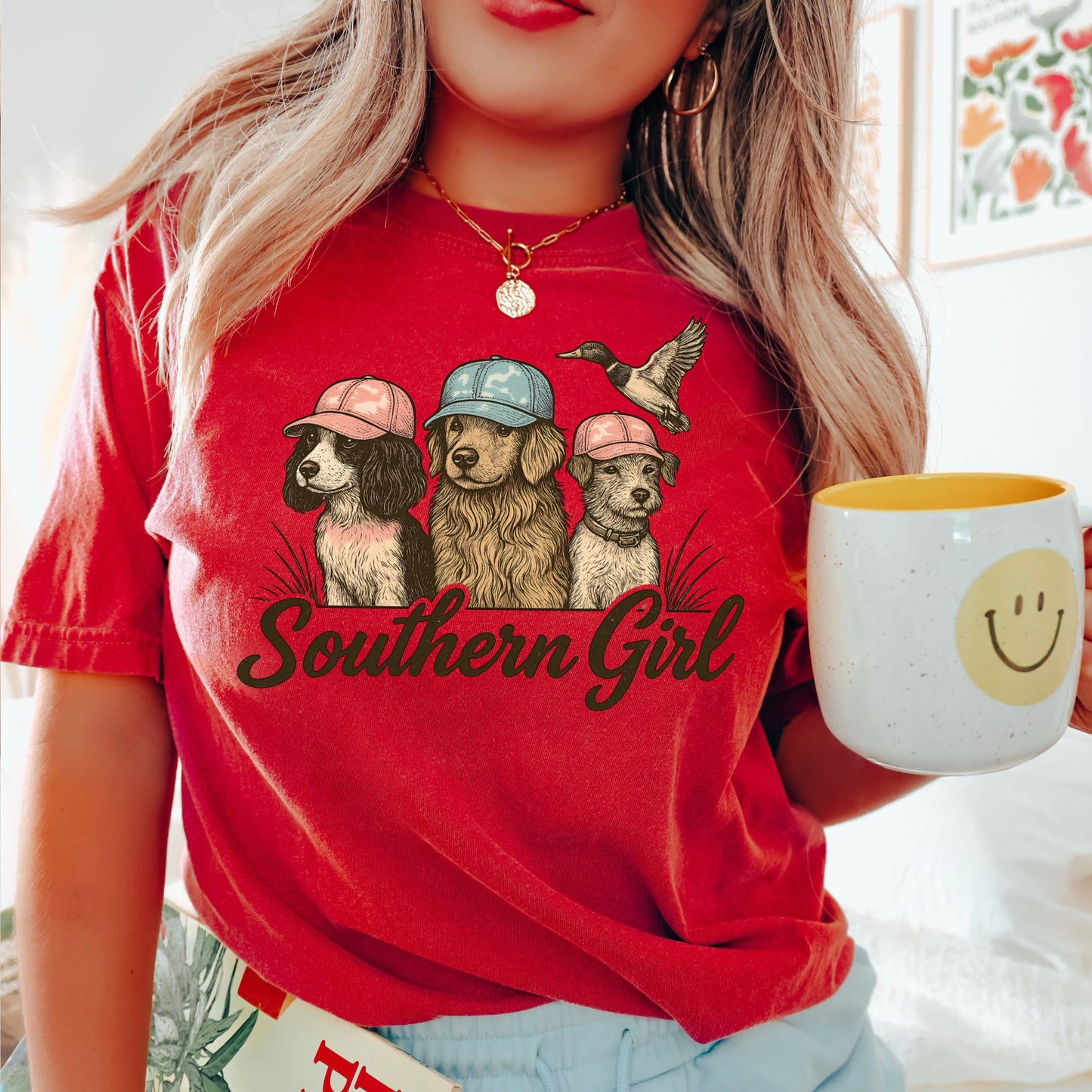 Southern Girl Comfort Color Graphic Tee