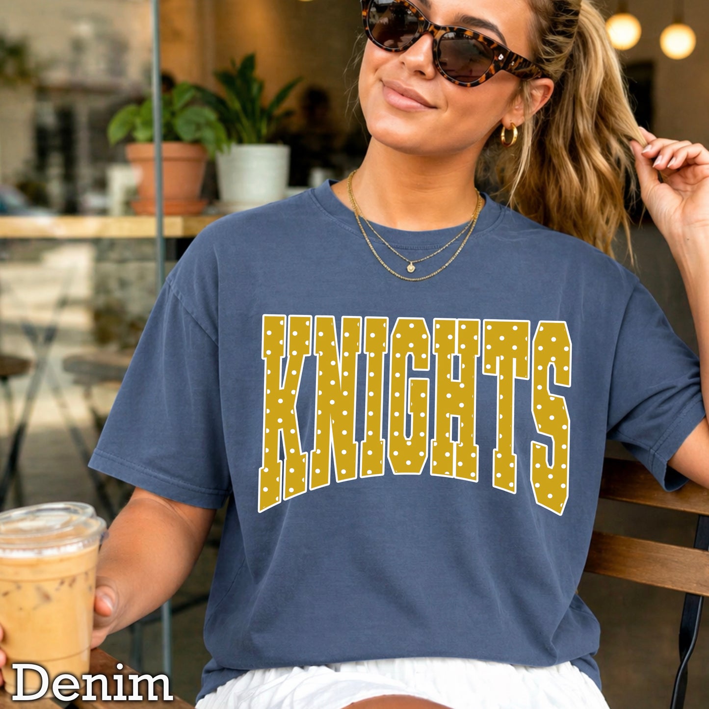 Knights Comfort Color Graphic Tee