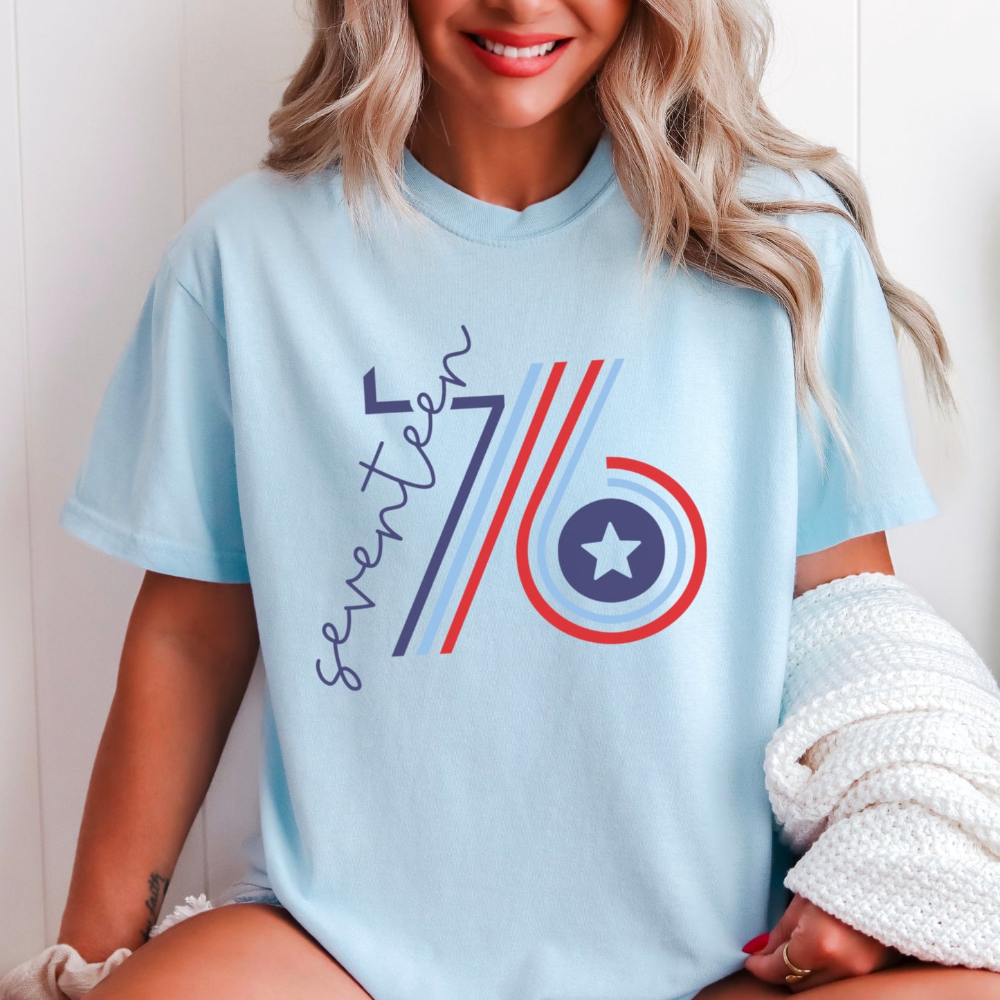 Retro 1776 Comfort Color Graphic Tee