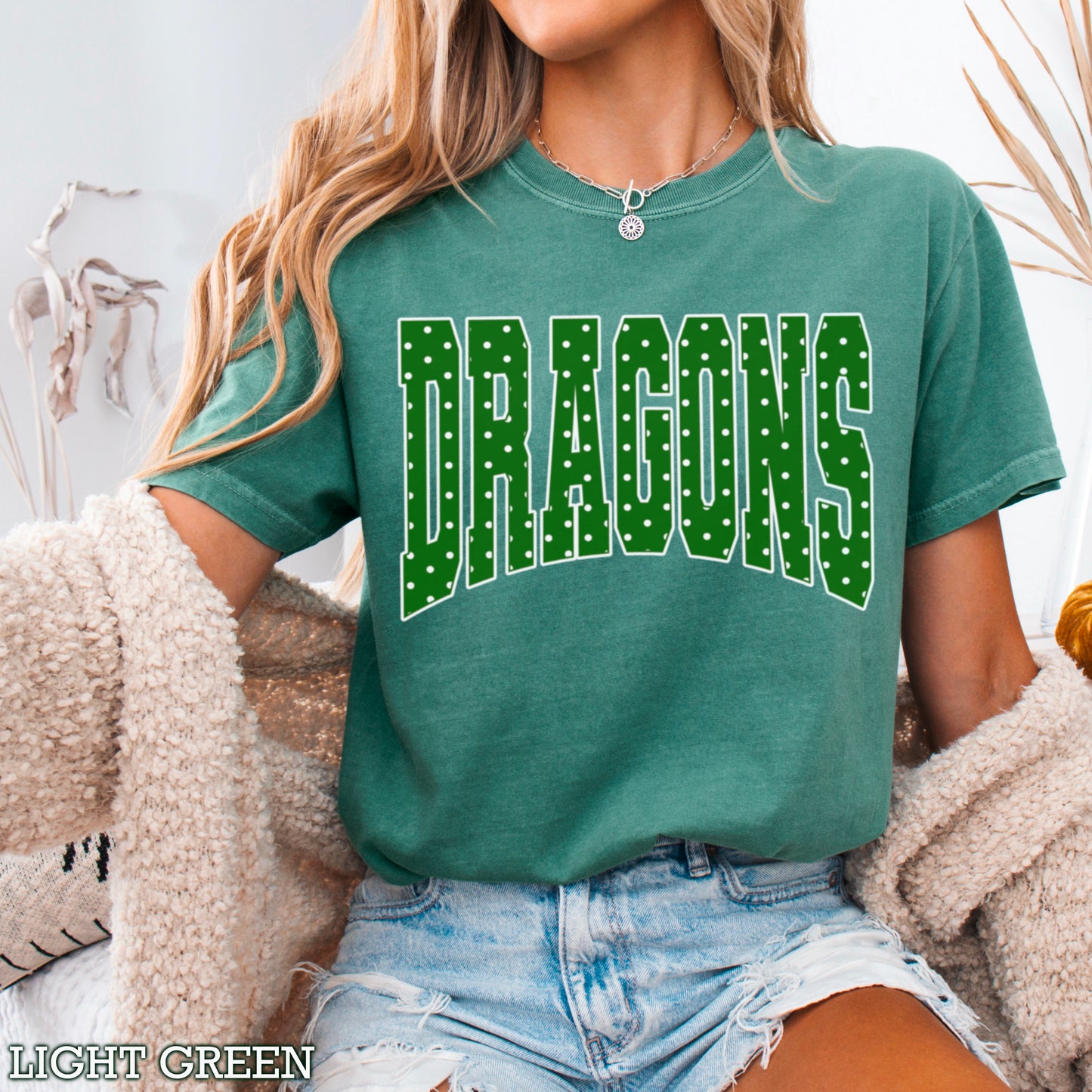 Dragons Comfort Color Graphic Tee