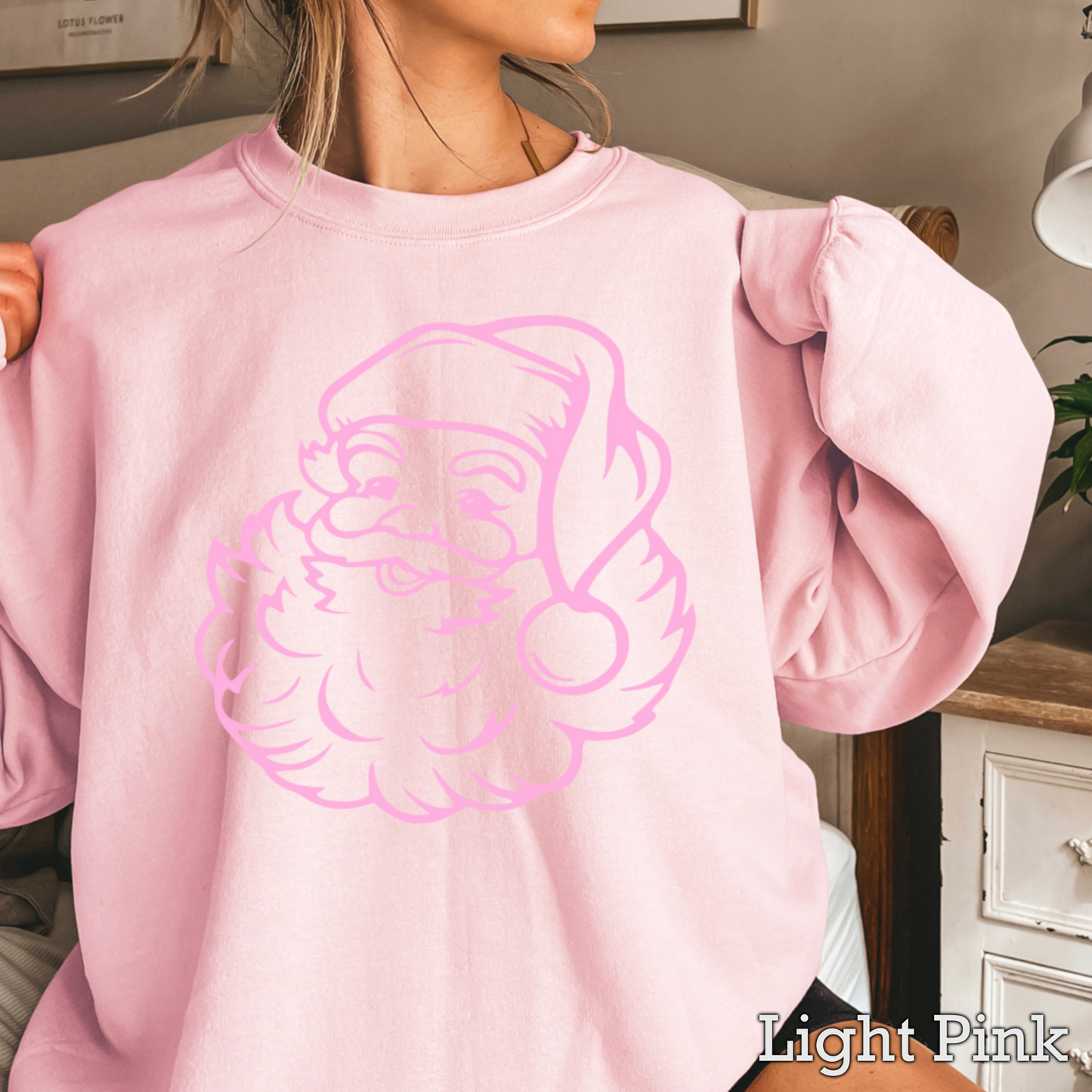 Vintage Santa Crewneck Sweatshirt