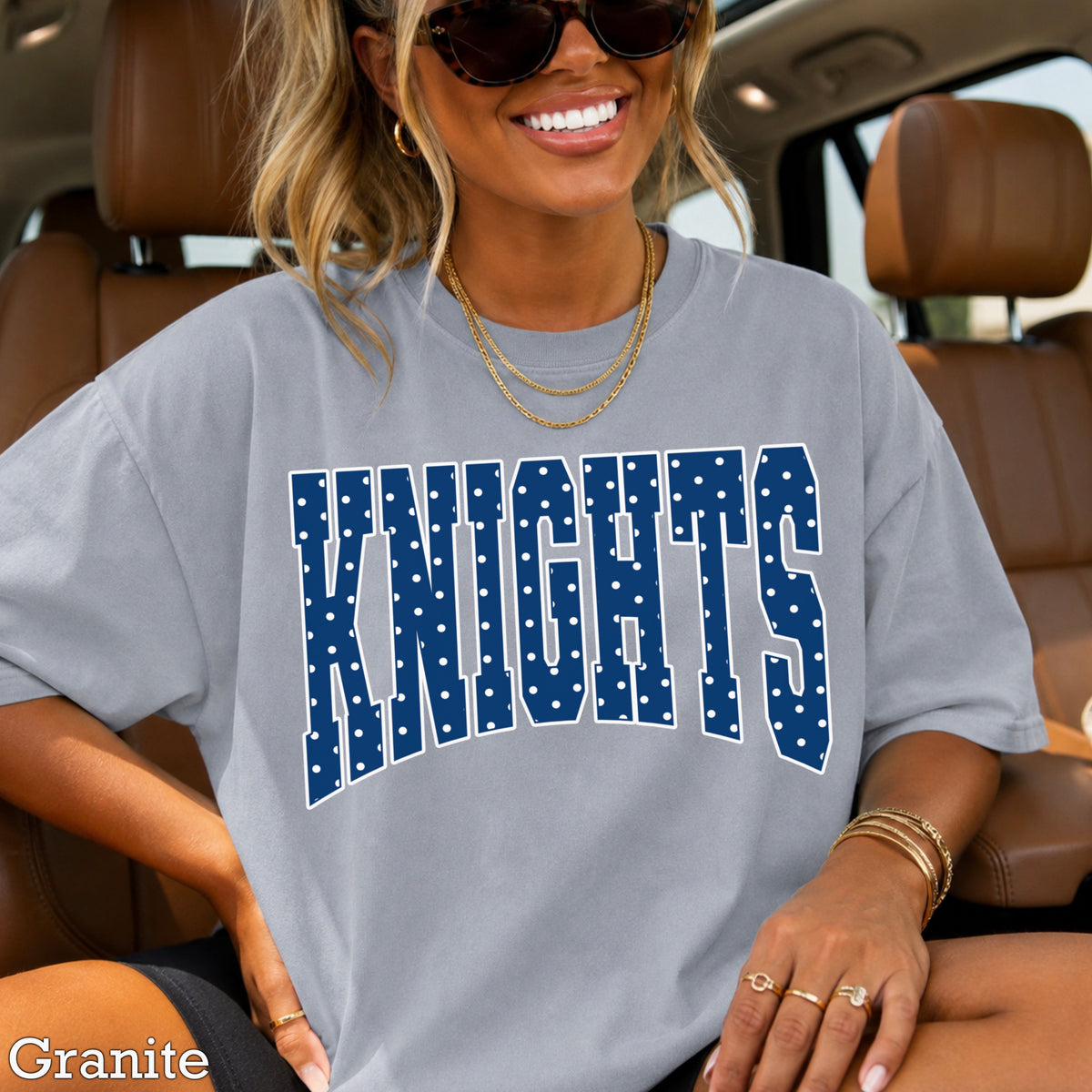 Knights Comfort Color Graphic Tee