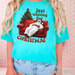 Just Waiting For Christmas Comfort Color Graphic Tee