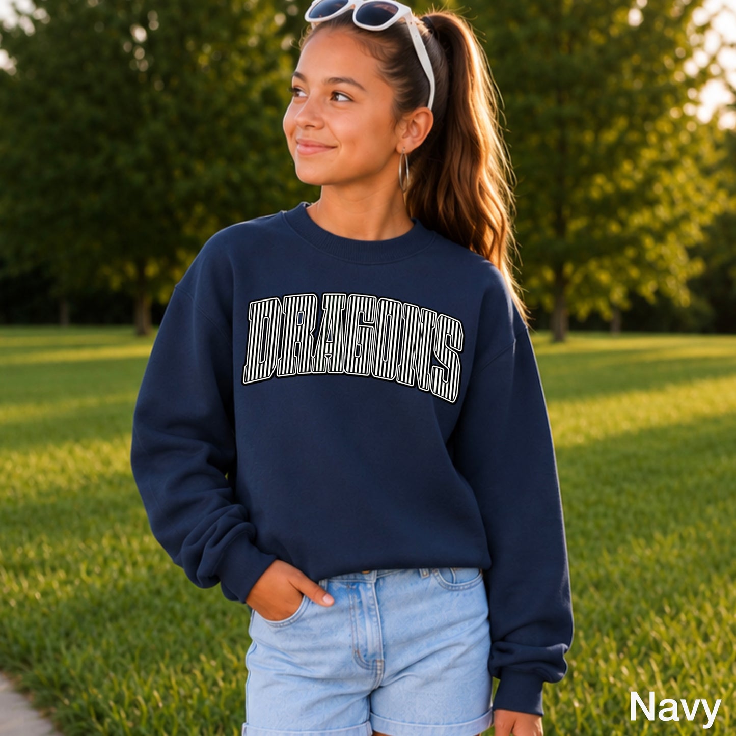 Dragons Youth Crewneck Sweatshirt