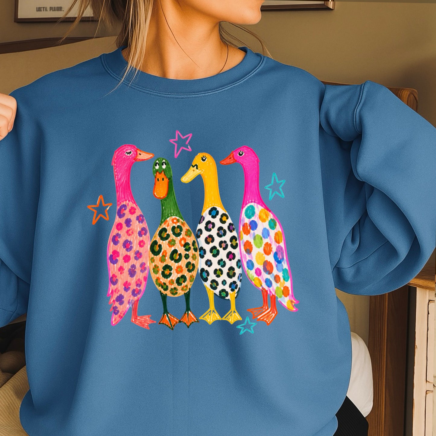 Mallard Ducks Crewneck Sweatshirt