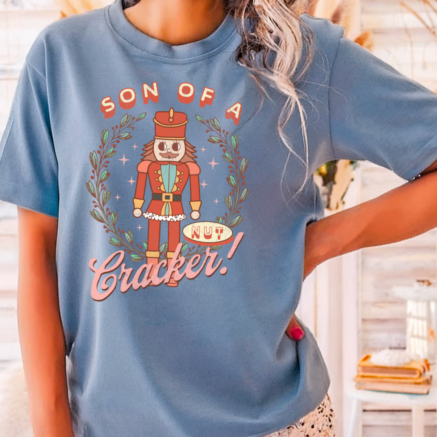 Son Of A Nutcracker Comfort Color Graphic Tee