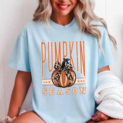 Pumpkin Season Comfort Color Graphic Tee