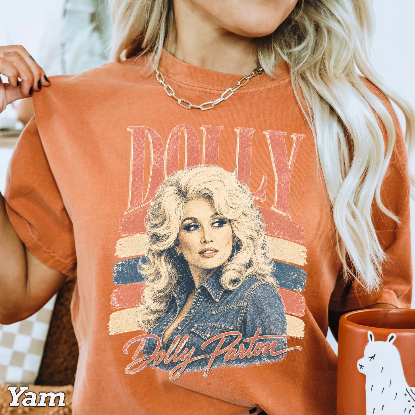 Retro Dolly Comfort Color Graphic Tee