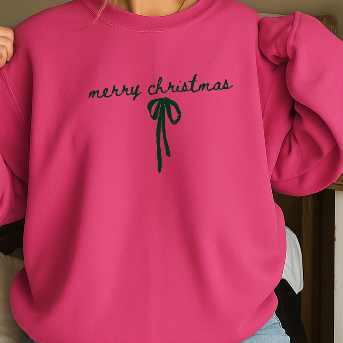 Merry Christmas Crewneck Sweatshirt