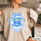 Busy Buying Blueberries Crewneck Sweatshirt