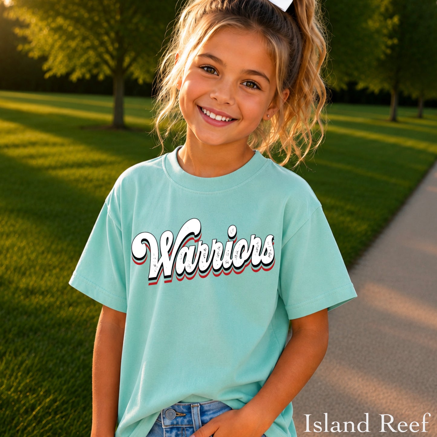 Warriors Youth Comfort Color T-Shirt