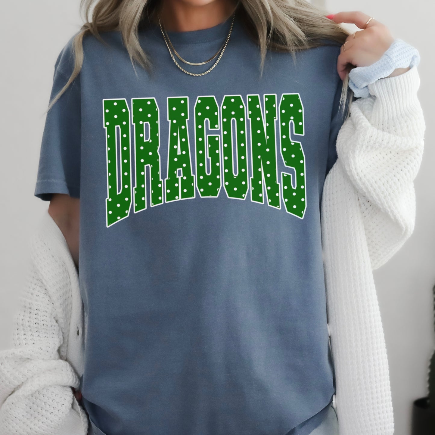 Dragons Comfort Color Graphic Tee