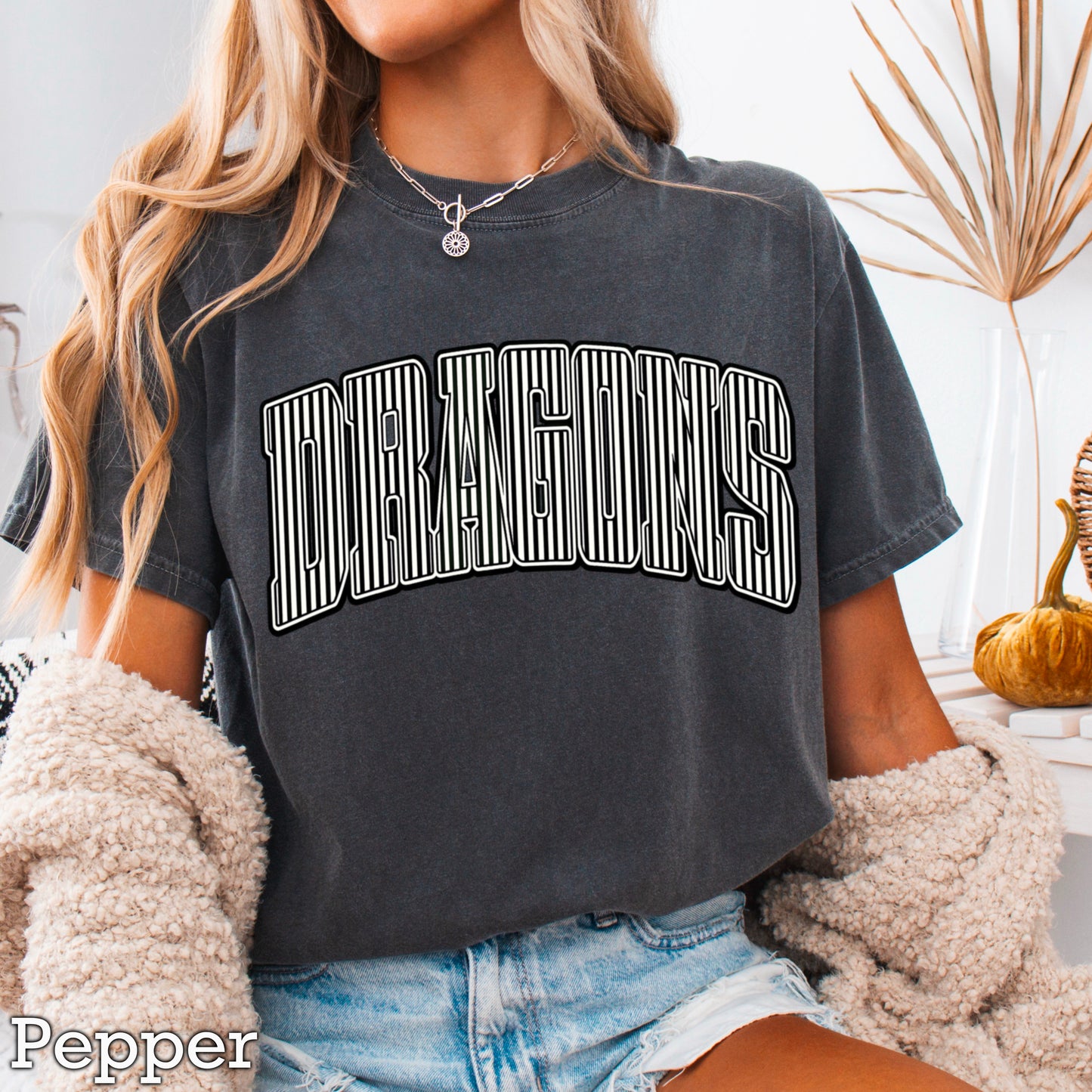 Dragons Comfort Color Graphic Tee
