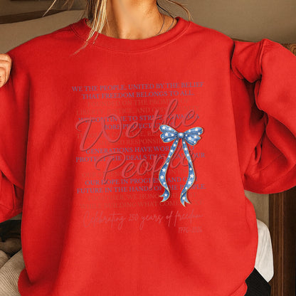 We The People Crewneck Sweatshirt