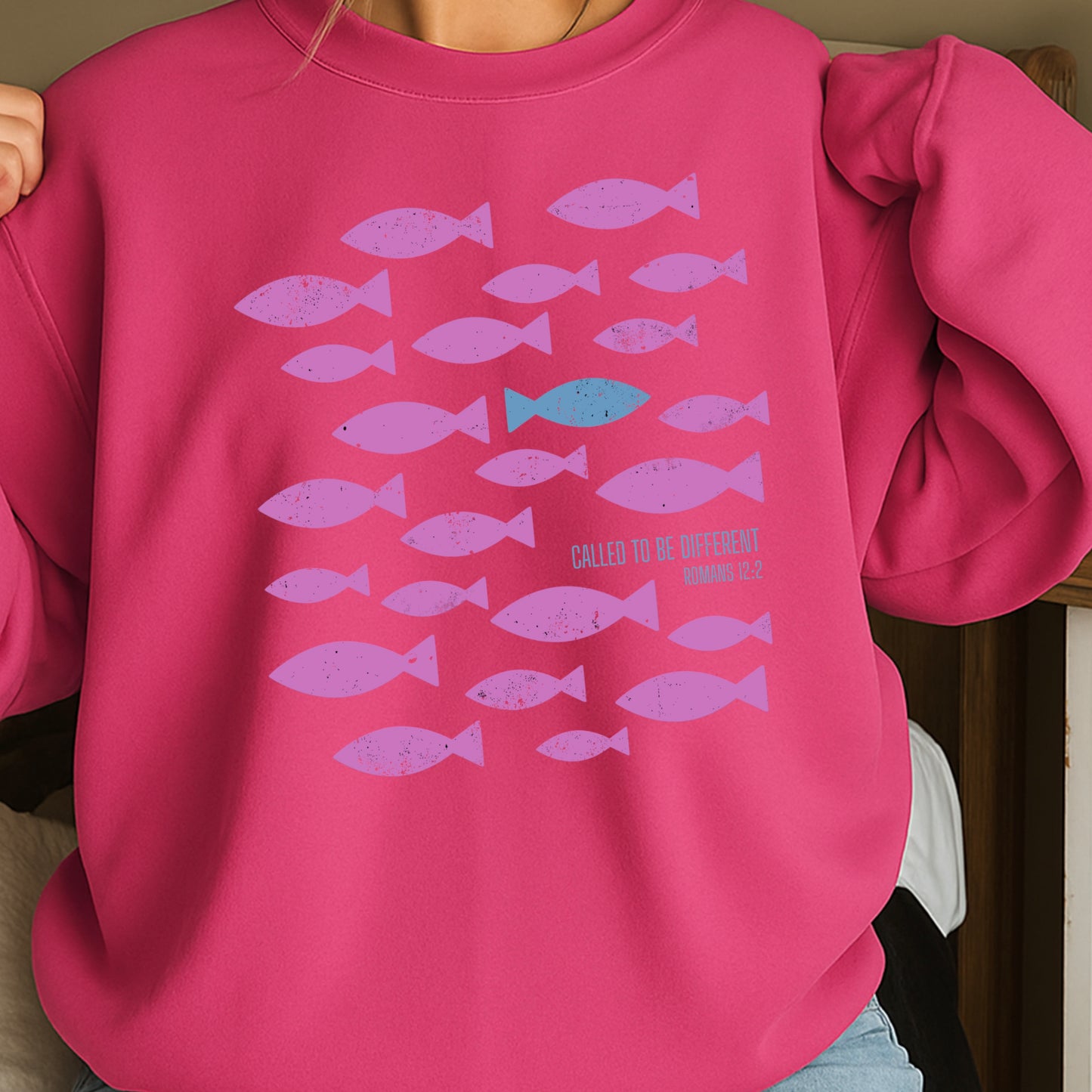 Called To Be Different Christian Crewneck Sweatshirt