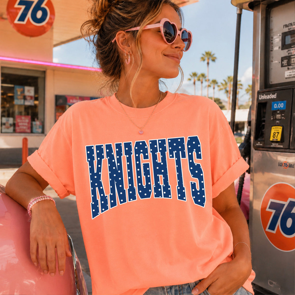 Knights Comfort Color Graphic Tee